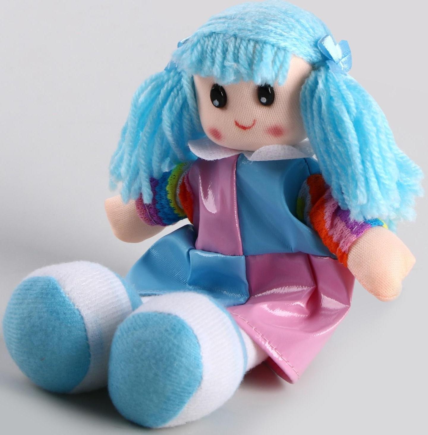 Мягкая игрушка «Кукла», в кожаном сарафане, цвета МИКС