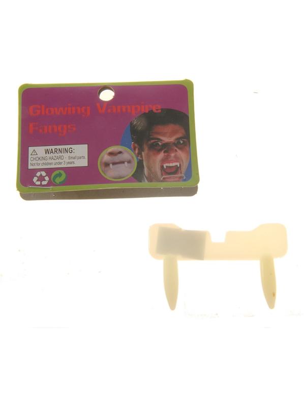 Прикол «Клыки вампира», светоотражающие