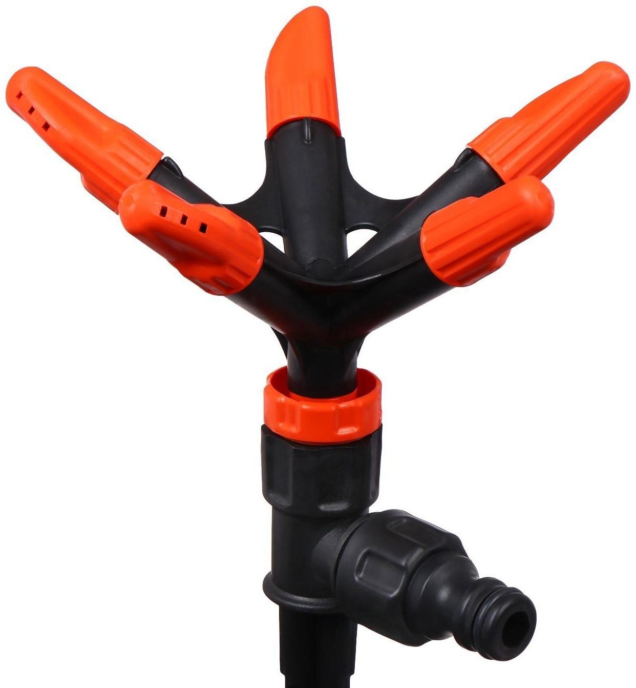 Распылитель 5-лепестковый, под коннектор, пика, пластик, «Жук»