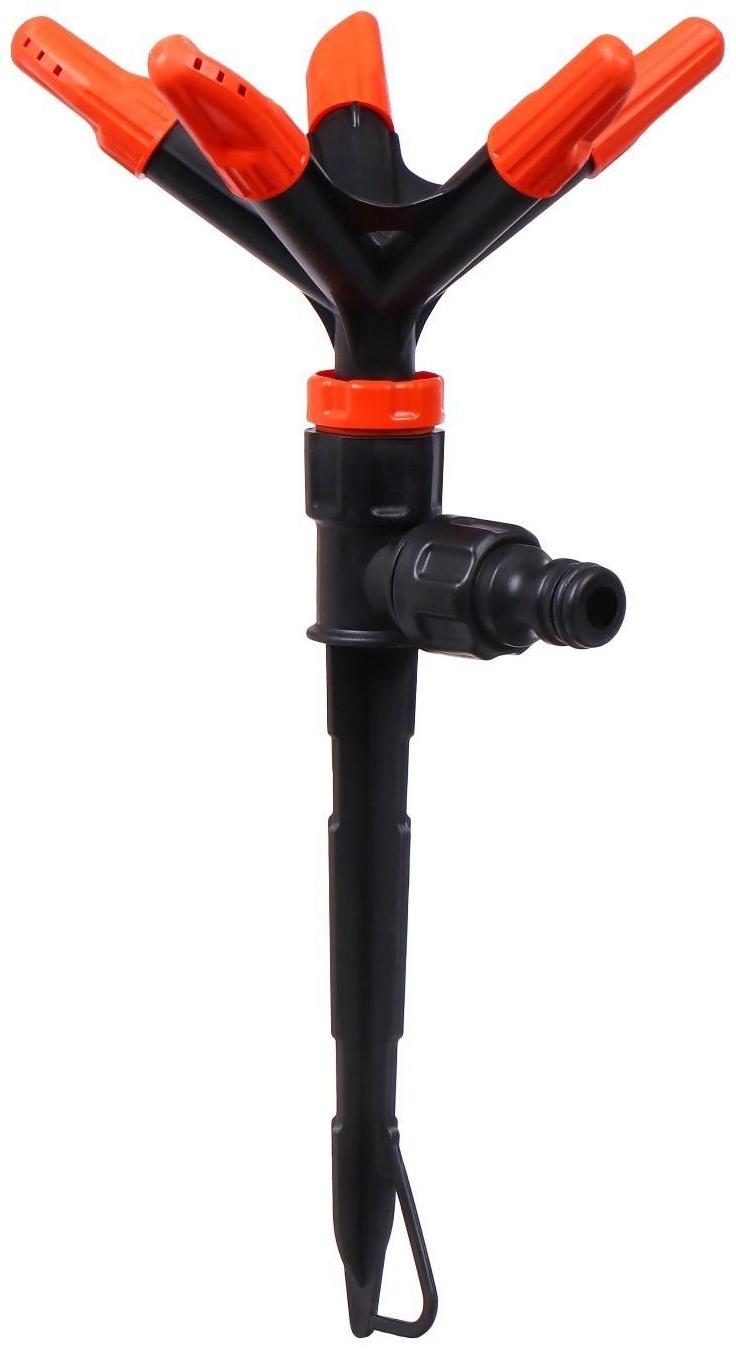 Распылитель 5-лепестковый, под коннектор, пика, пластик, «Жук»