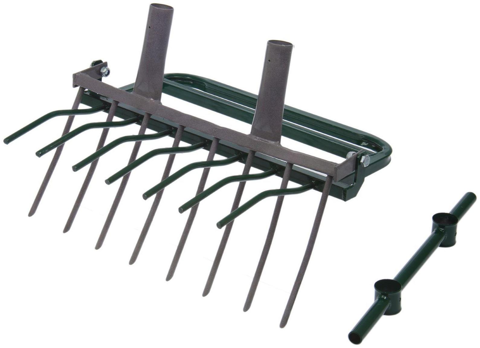 Рыхлитель «Супер Землекоп-8», ширина копки 62 см, 8 зубцов, тулейка 40 мм, без черенка