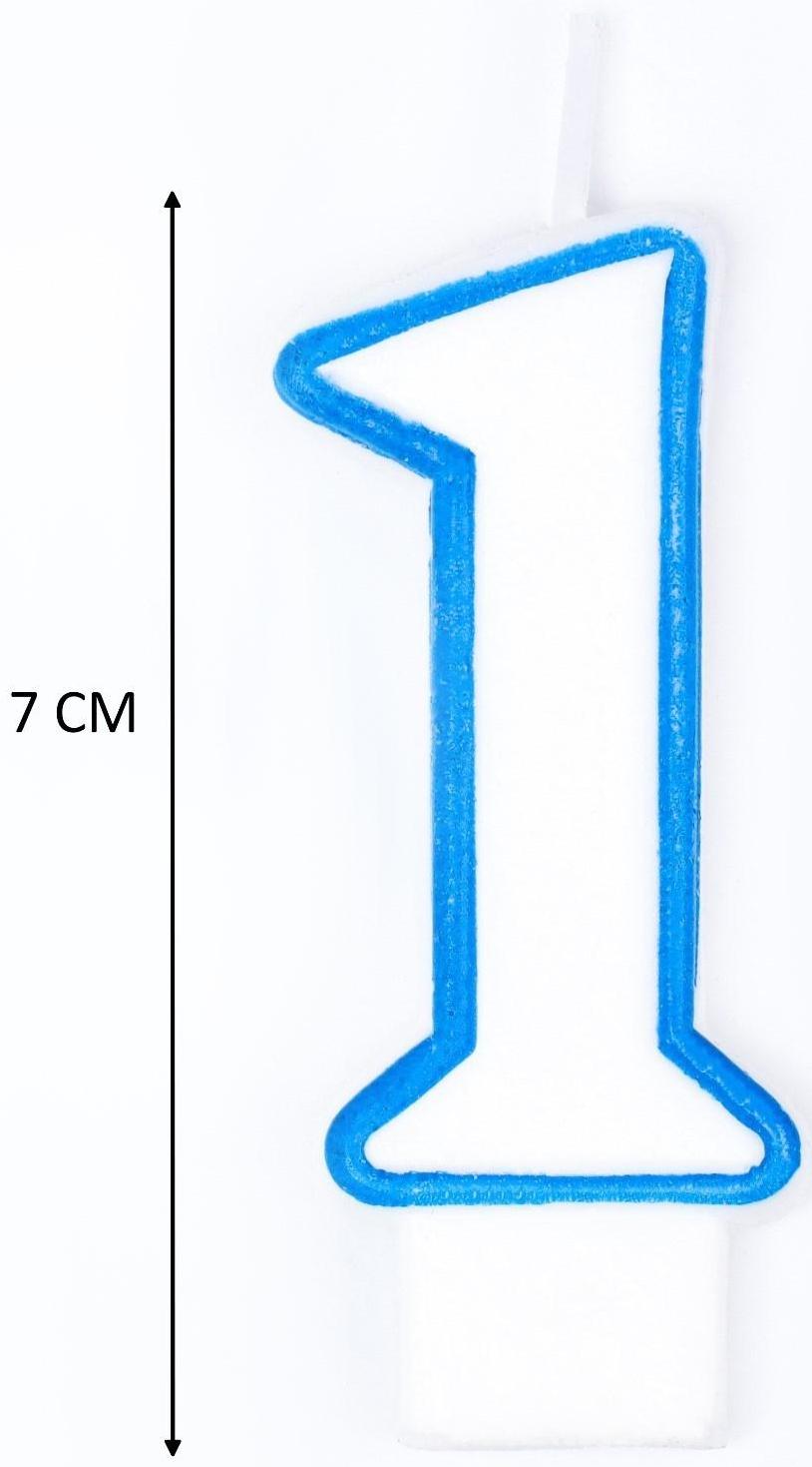 Свеча для торта цифра 