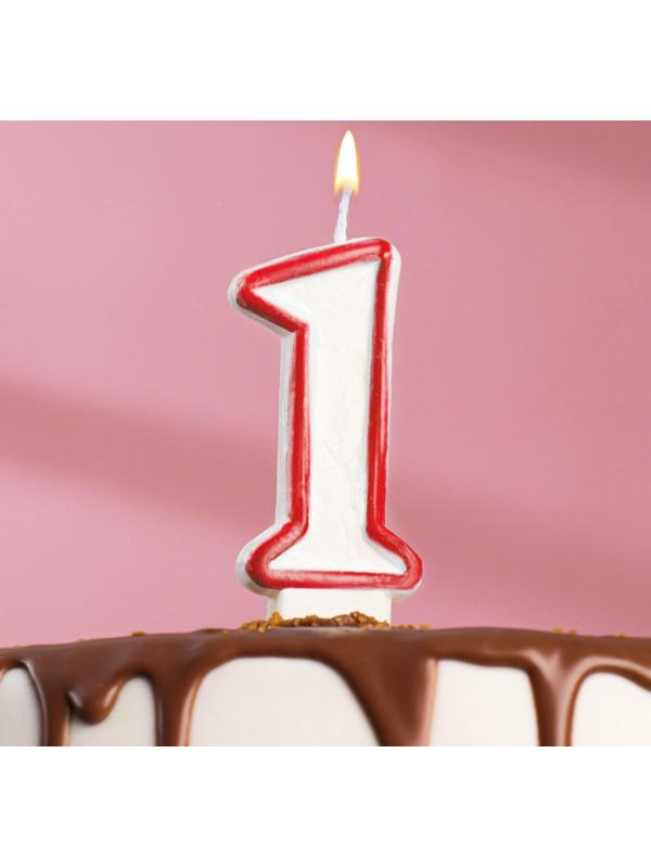 Свеча для торта цифра 