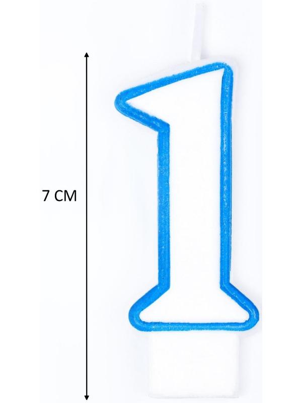 Свеча для торта цифра 