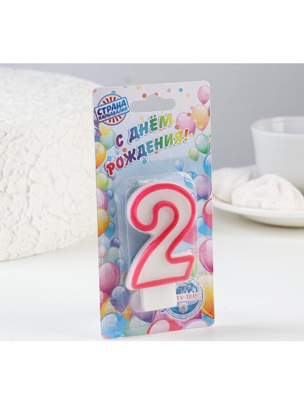 Свеча для торта цифра 