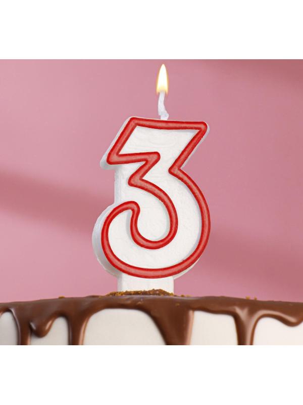 Свеча для торта цифра 