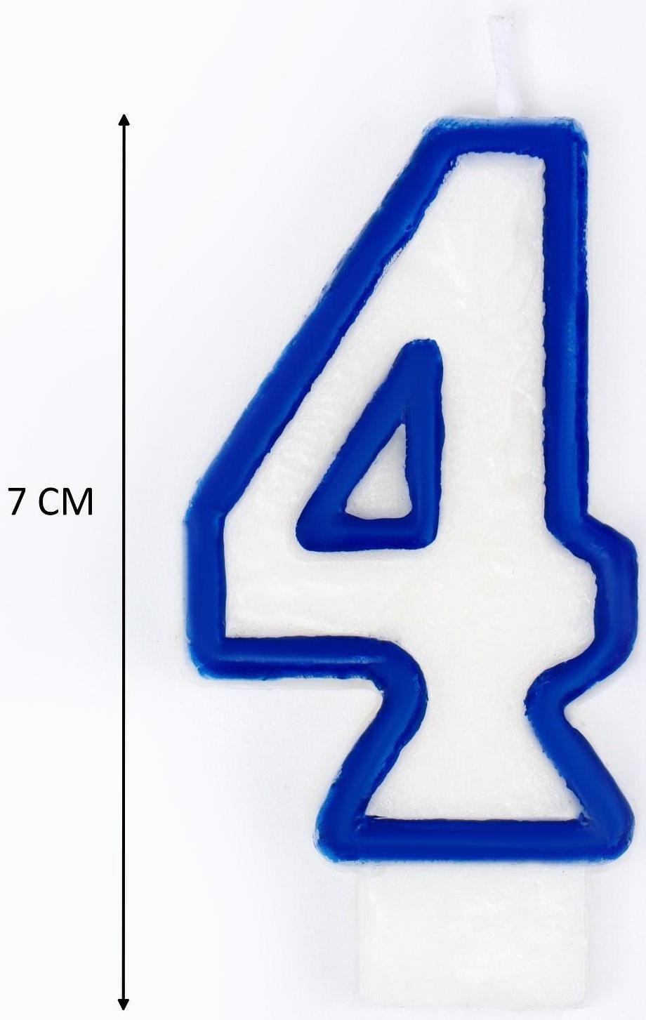 Свеча для торта цифра 
