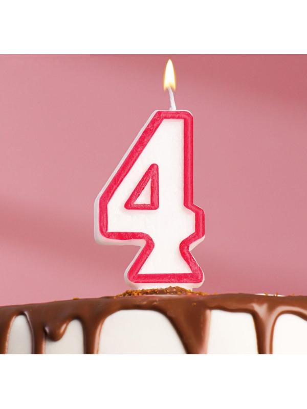 Свеча для торта цифра 