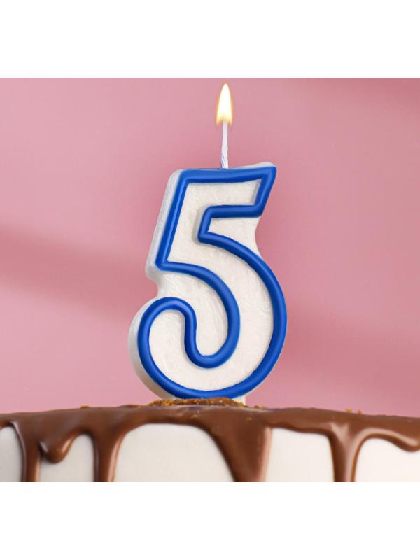Свеча для торта цифра 
