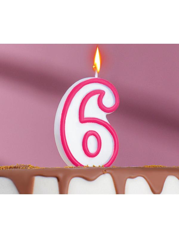 Свеча для торта цифра 