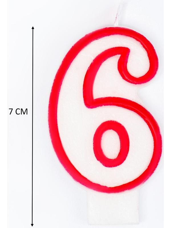 Свеча для торта цифра 