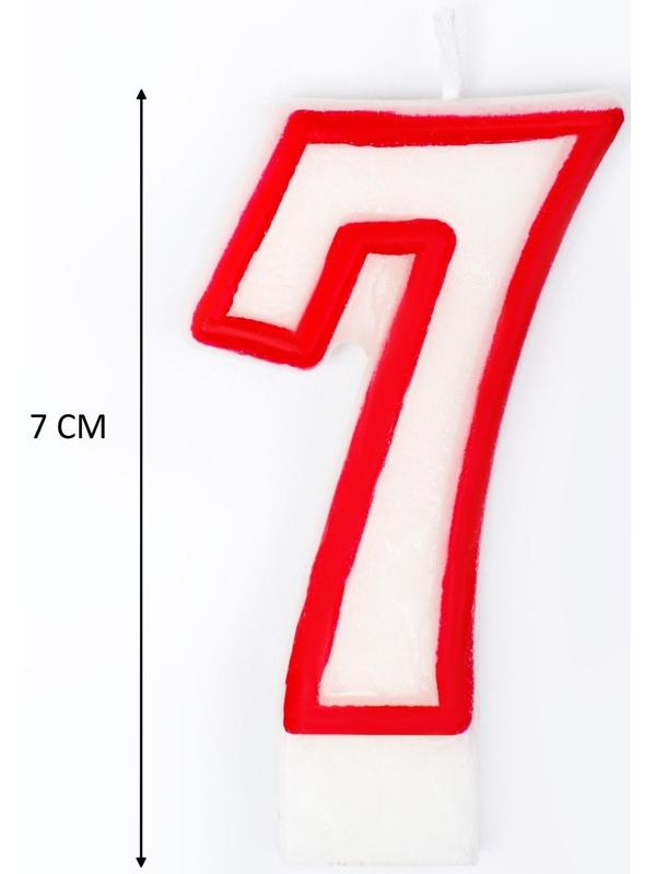 Свеча для торта цифра 
