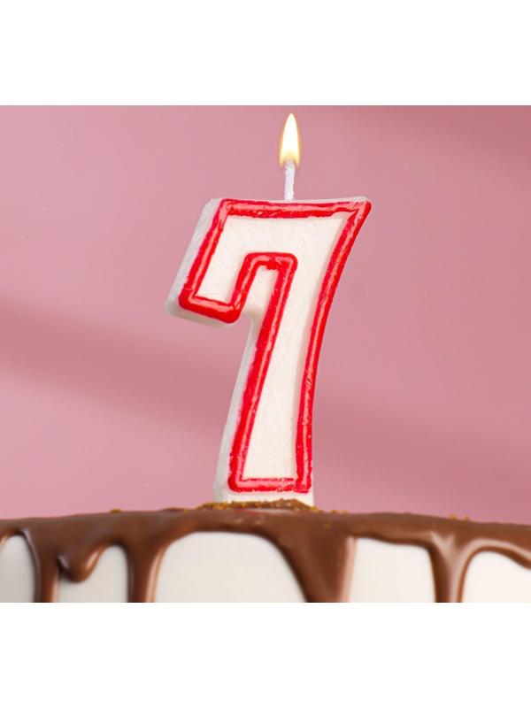 Свеча для торта цифра 