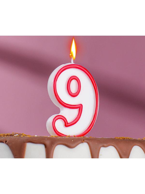 Свеча для торта цифра 