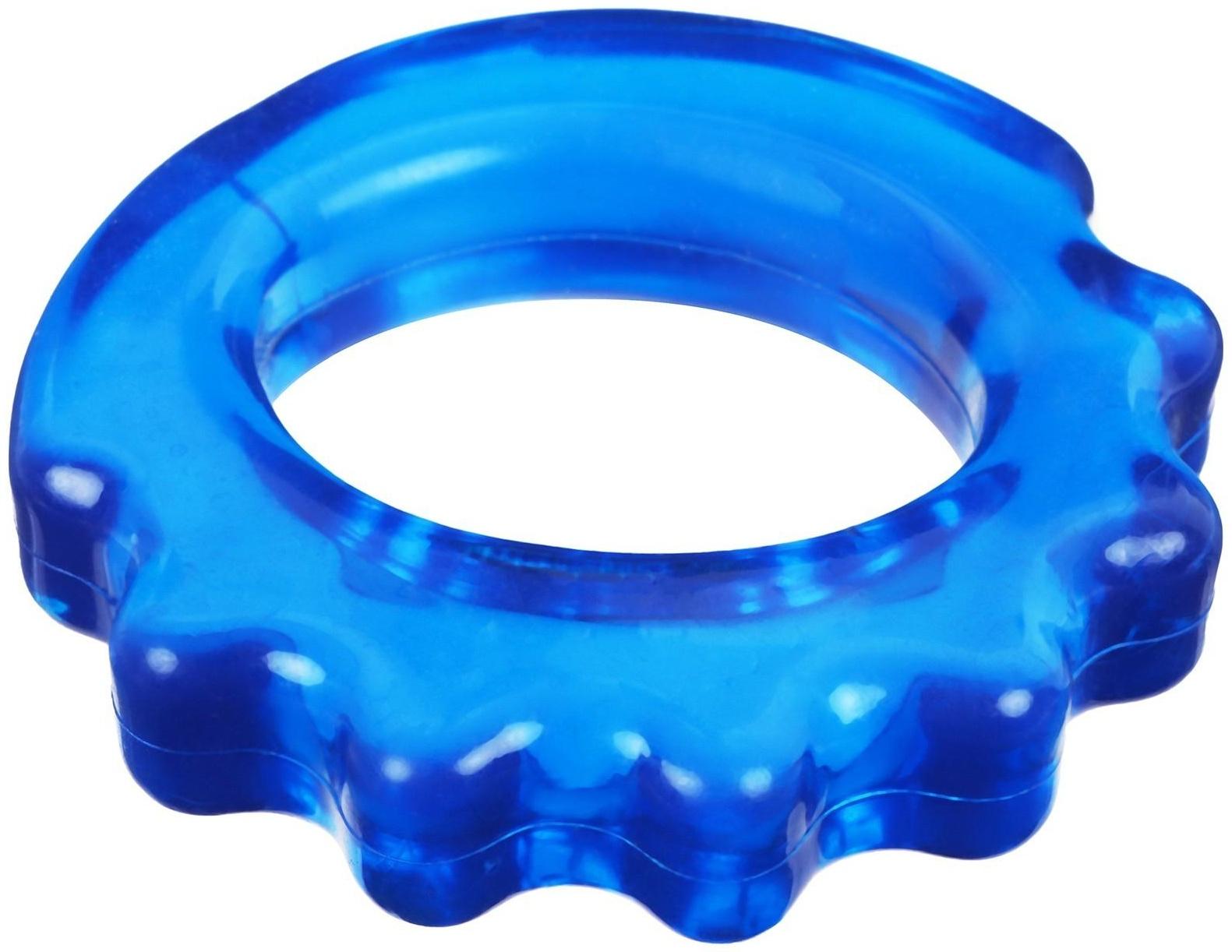 Эспандер кистевой резина в сетке 9 см, нагрузка до 3 кг, цвета МИКС