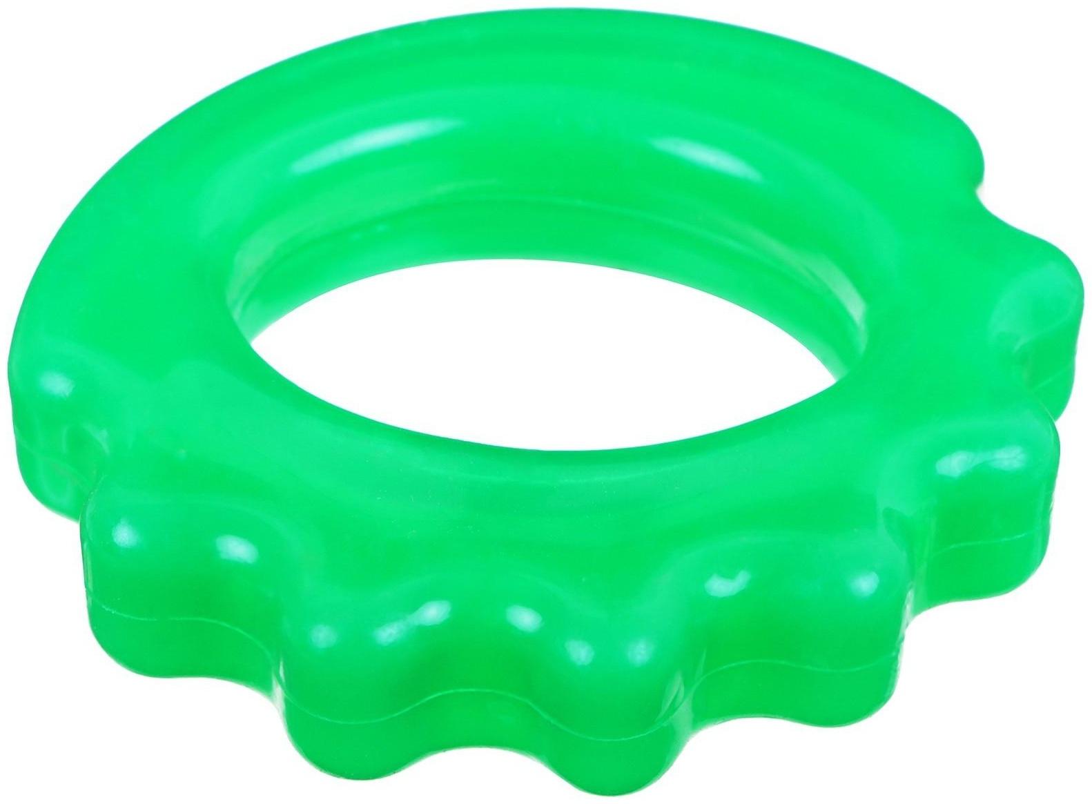 Эспандер кистевой резина в сетке 9 см, нагрузка до 3 кг, цвета МИКС