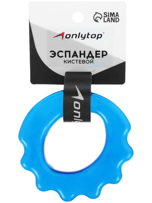 Эспандер кистевой резина в сетке 9 см, нагрузка до 3 кг, цвета МИКС