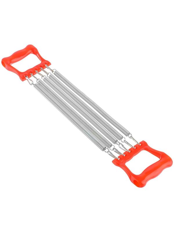 Детский эспандер, пластиковые ручки, металлические пружины, цвет МИКС, 10 кг