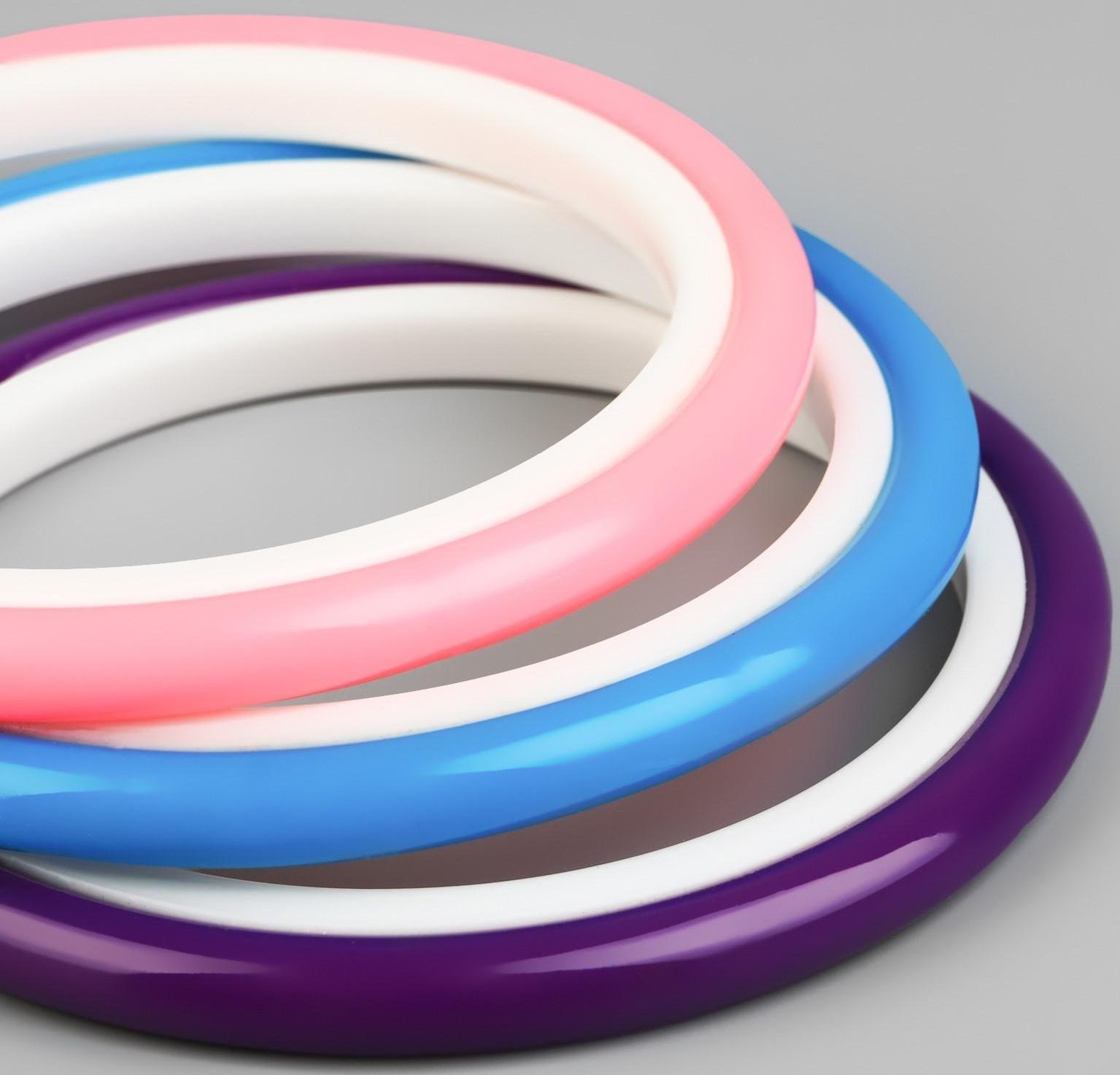 Пяльцы для вышивания с подвеской, d = 11 см, цвет МИКС