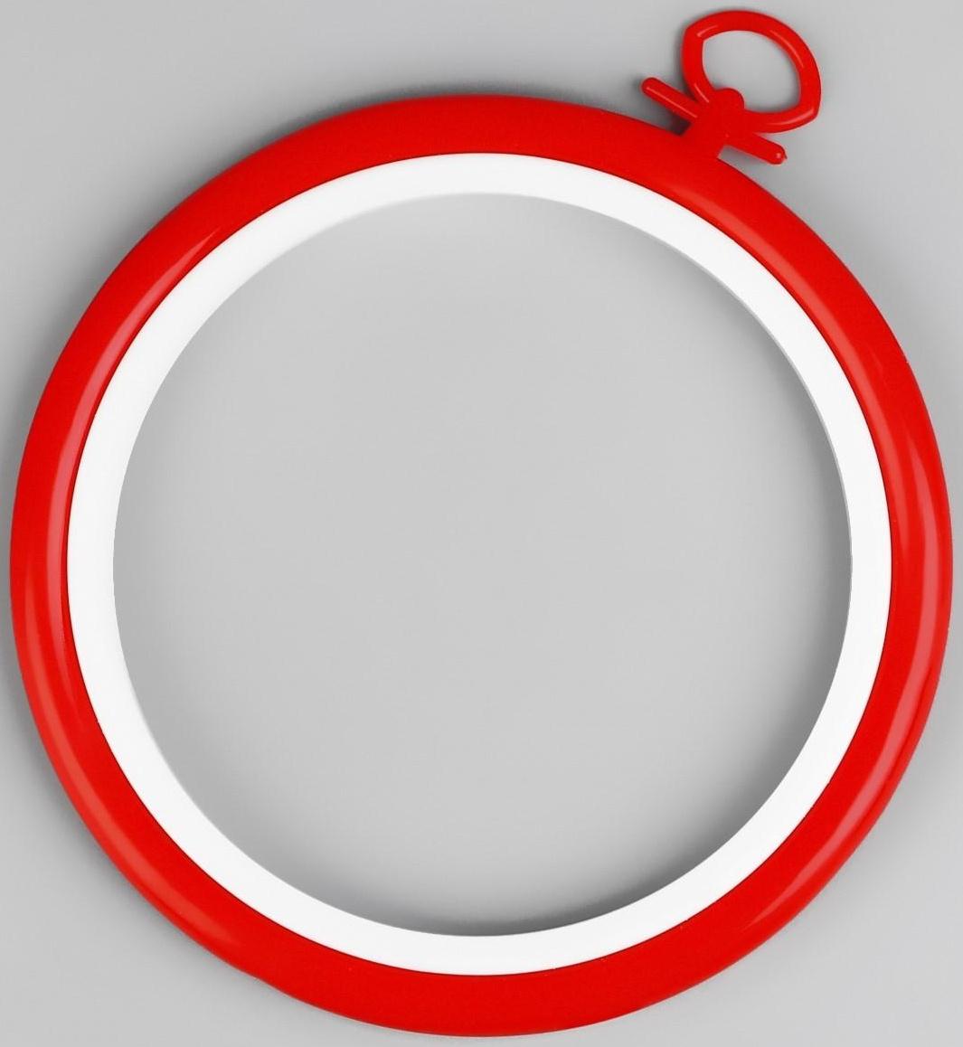 Пяльцы для вышивания с подвеской, d = 11 см, цвет МИКС