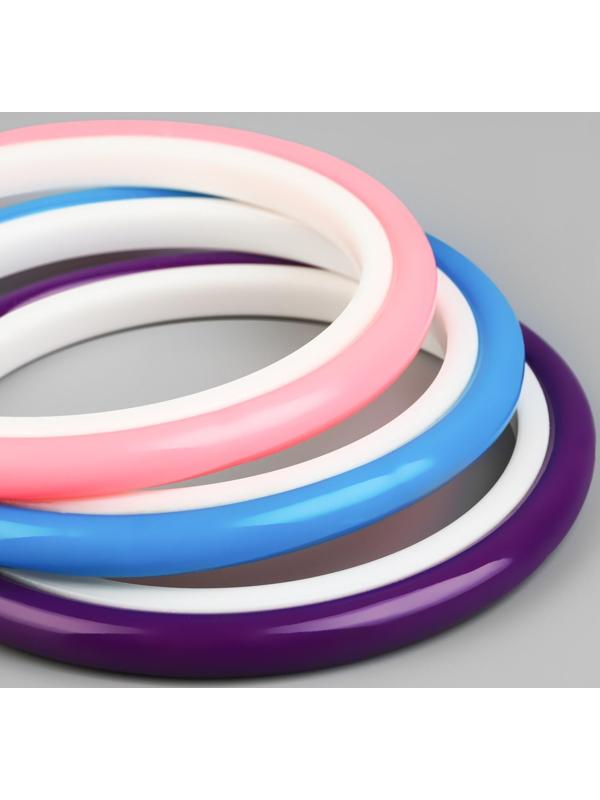 Пяльцы для вышивания с подвеской, d = 11 см, цвет МИКС