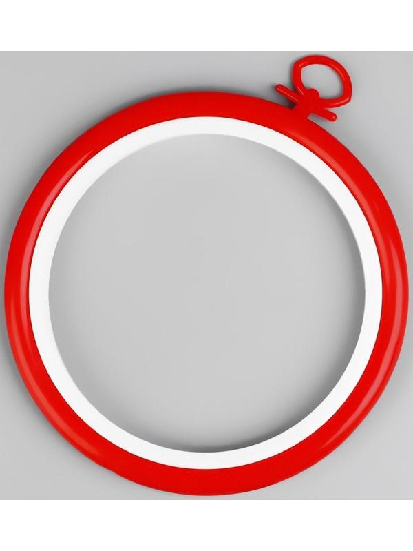 Пяльцы для вышивания с подвеской, d = 11 см, цвет МИКС