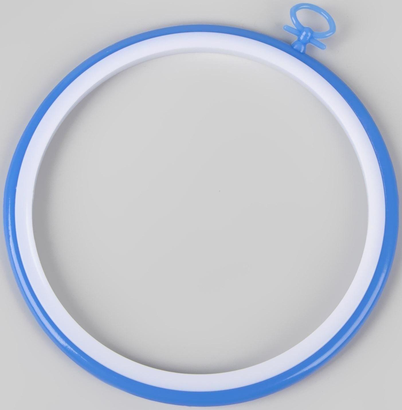 Пяльцы для вышивания с подвеской, d = 16,5 см, цвет МИКС