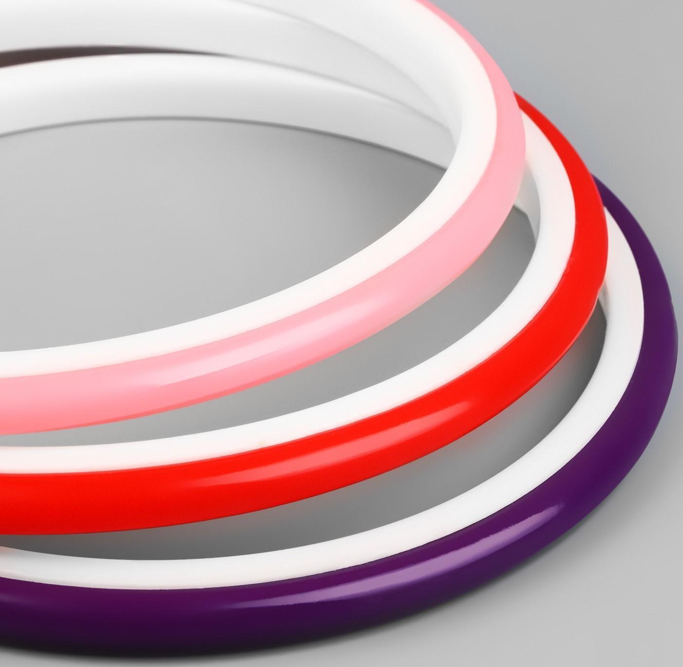 Пяльцы для вышивания с подвеской, d = 16,5 см, цвет МИКС