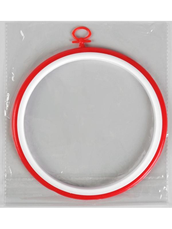 Пяльцы для вышивания с подвеской, d = 16,5 см, цвет МИКС