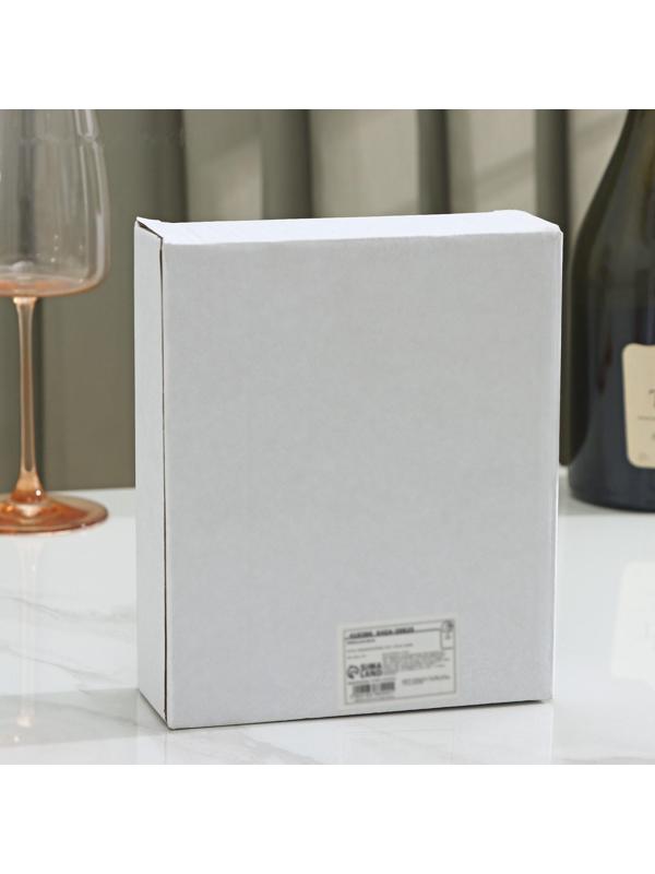 Набор для вина Доляна «Президент», 4 предмета: открывашка, пробка, кольцо, резец для фольги