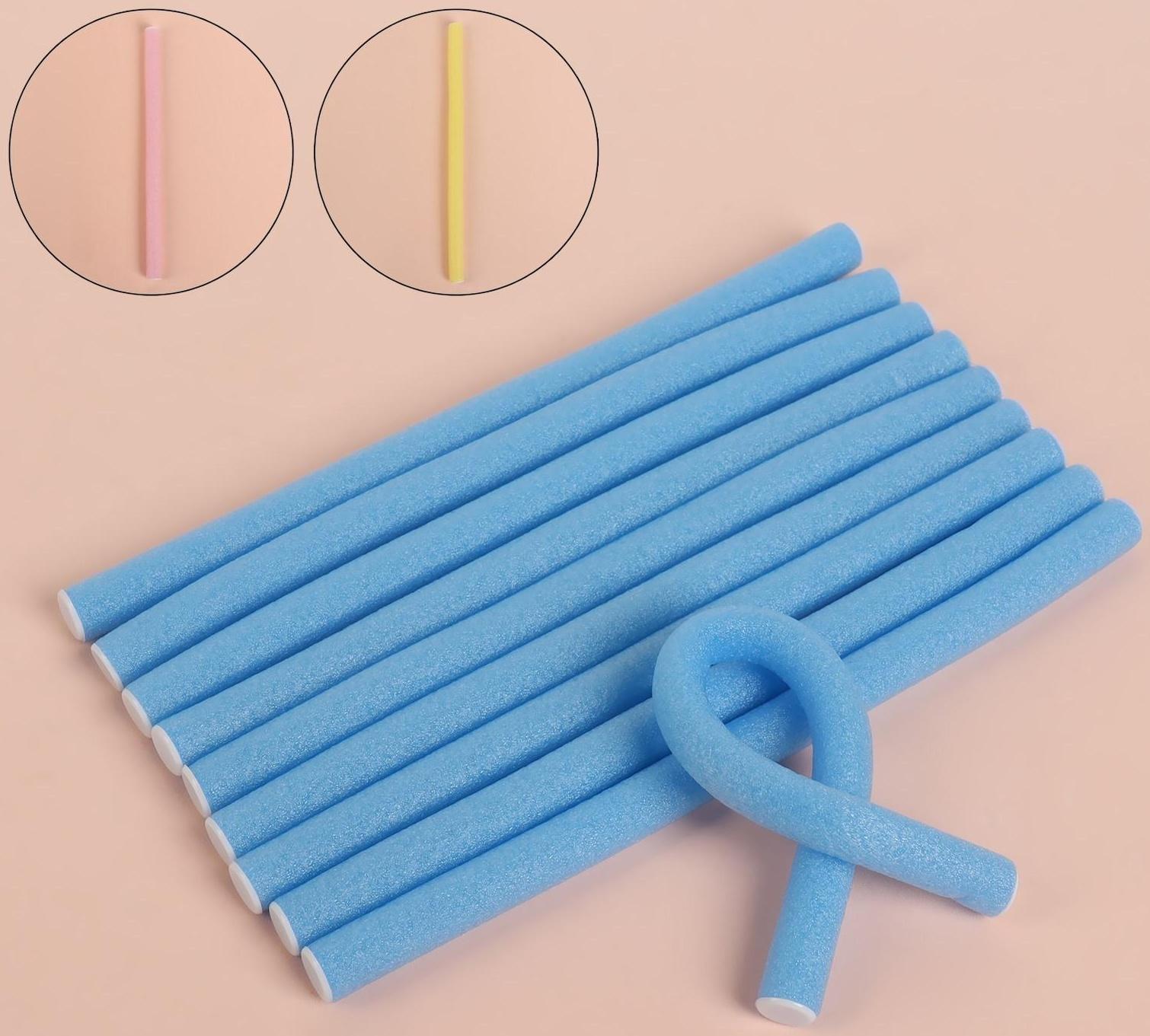 Бигуди «Бумеранг», d = 1,3 см, 24 см, 10 шт, цвет МИКС