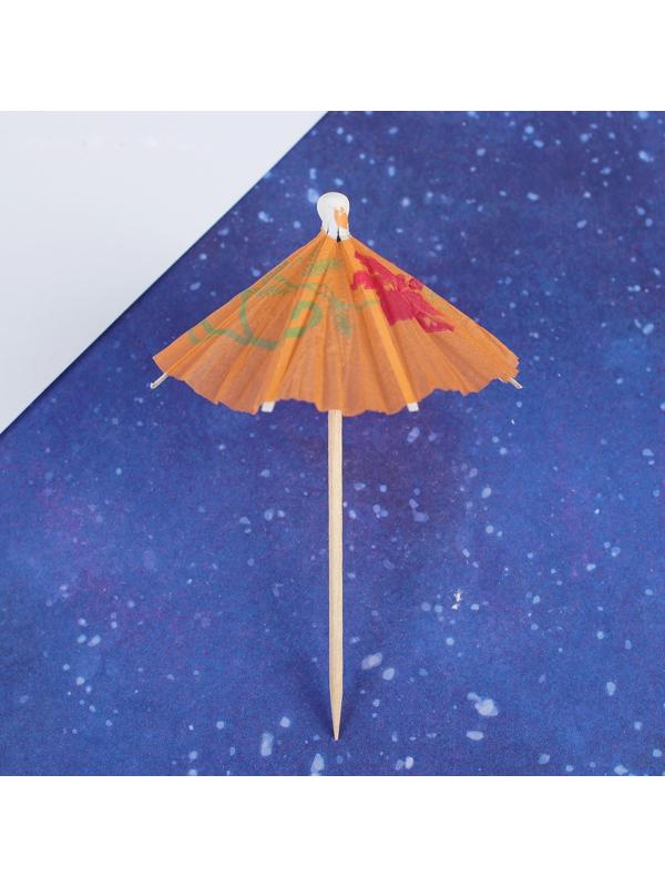 Шпажки для канапе «Зонтик», набор 12 шт.