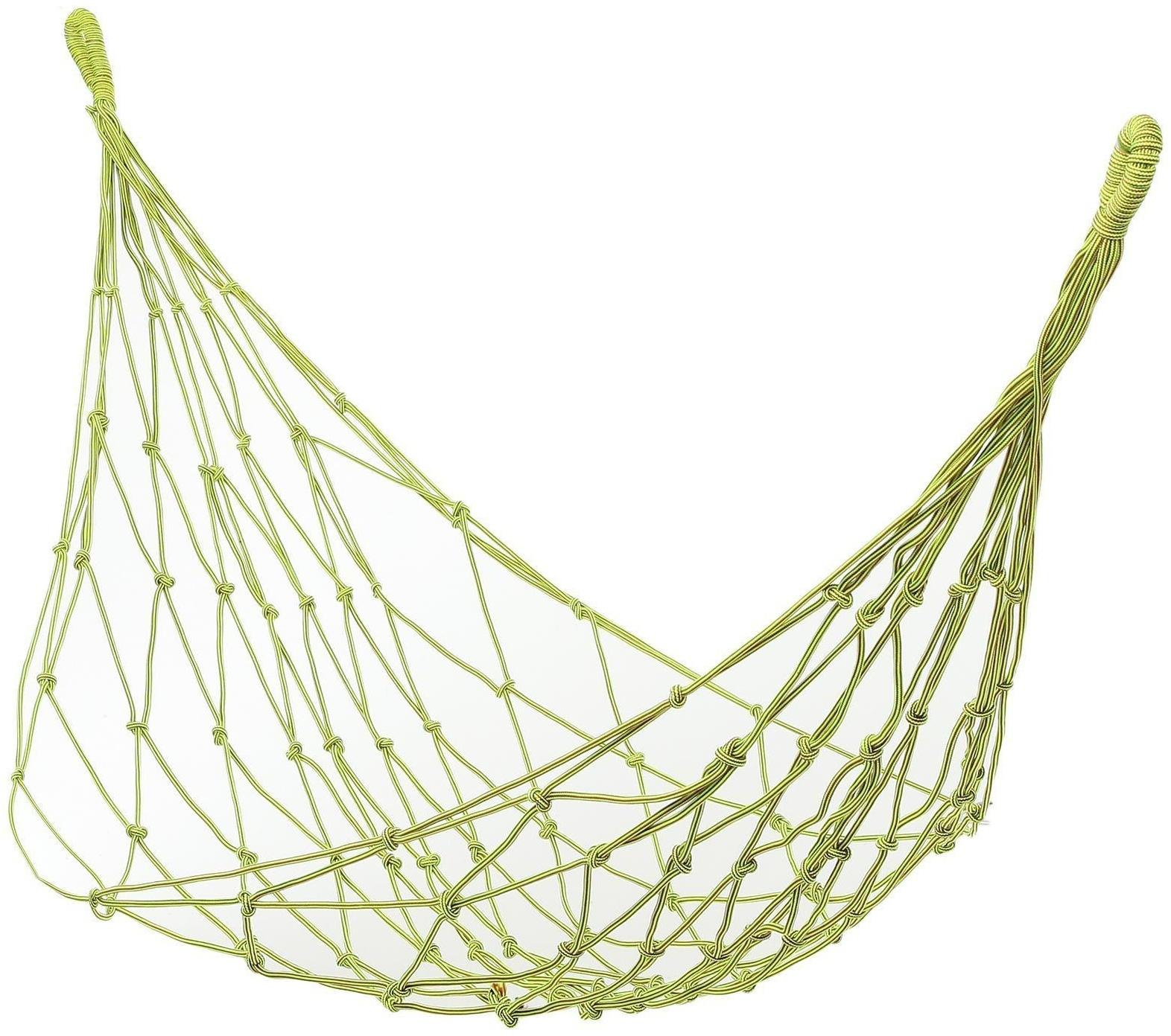 Гамак 200 х 80 см, нейлон, цвета МИКС