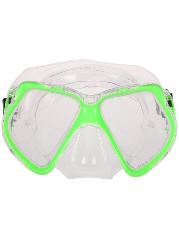 Маска для плавания взрослая, PVC, в пакете, цвета микс