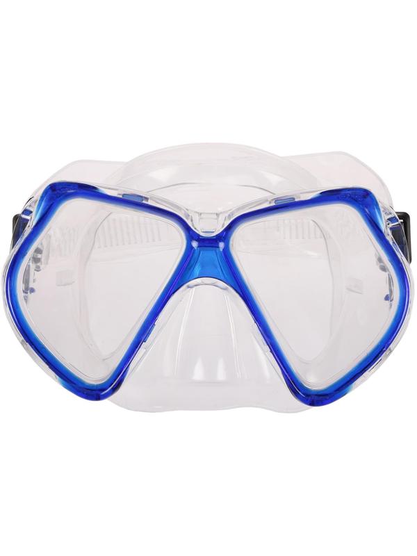 Маска для плавания взрослая, PVC, в пакете, цвета микс
