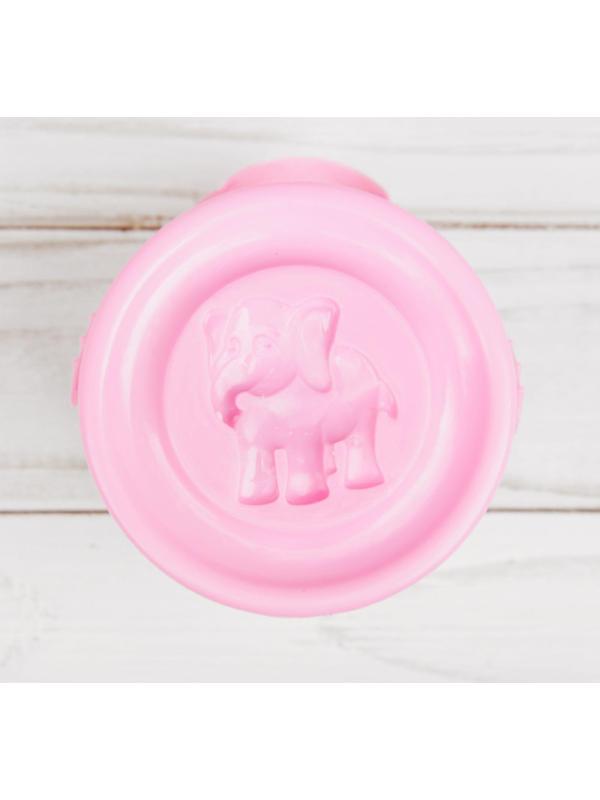 Тесто для лепки 7 цветов, 105 г + 1 формочка + крышка-формочка, МИКС