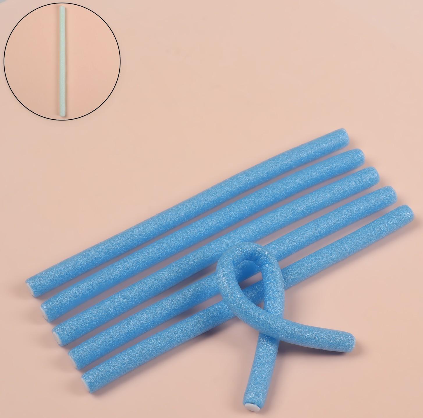 Бигуди «Бумеранг», d = 1 см, 24 см, 6 шт, цвет МИКС