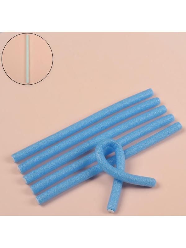 Бигуди «Бумеранг», d = 1 см, 24 см, 6 шт, цвет МИКС