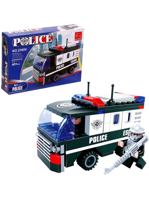 Конструктор «Полицейский броневик», 127 деталей