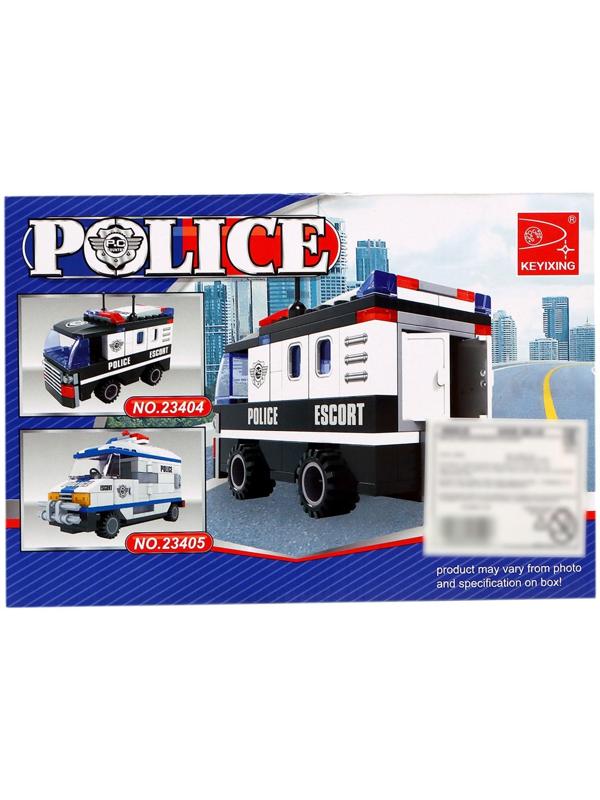 Конструктор «Полицейский броневик», 127 деталей