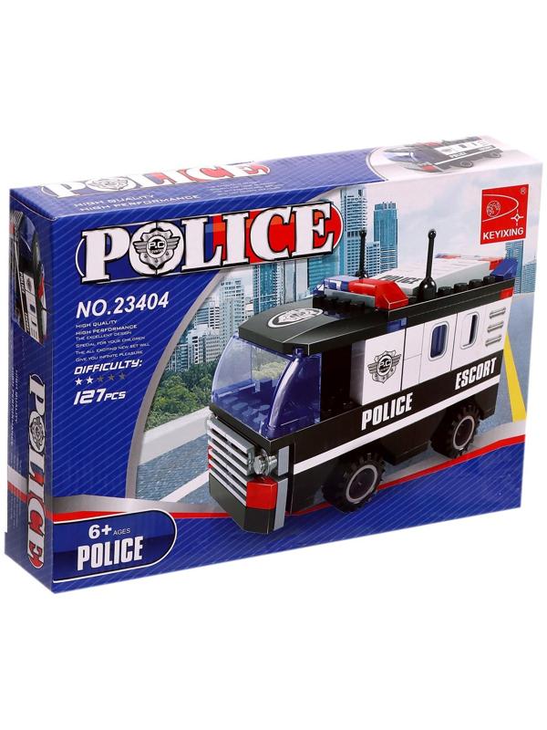 Конструктор «Полицейский броневик», 127 деталей