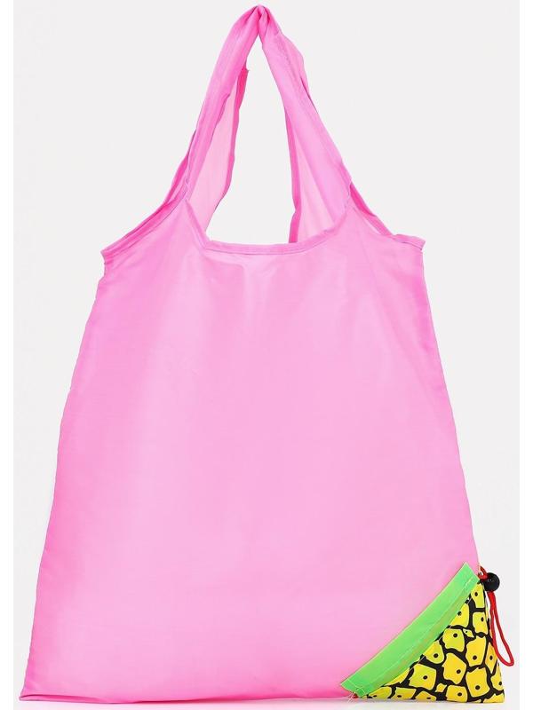 Сумка хозяйственная складная без молнии, цвет МИКС