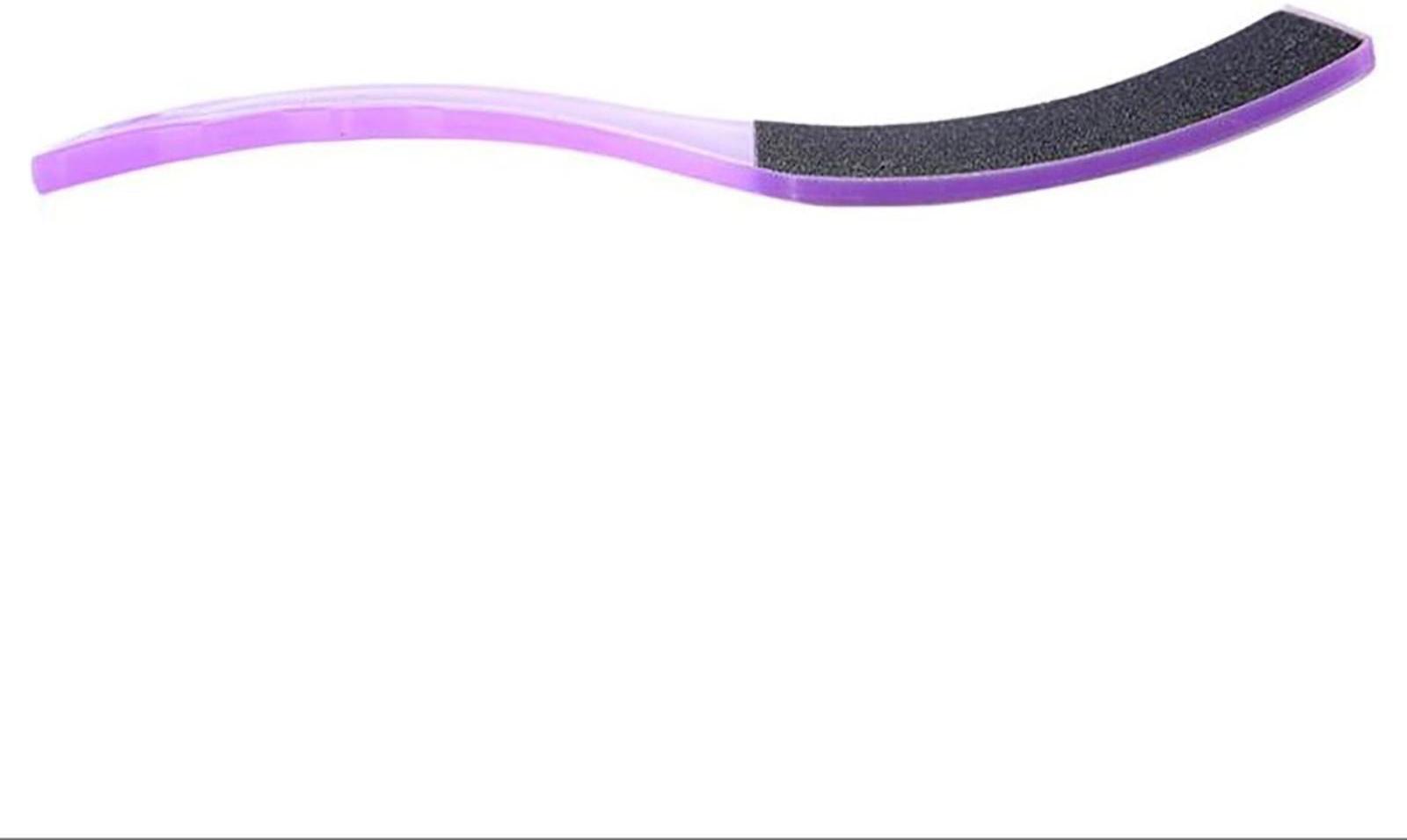 Тёрка для ног, наждачная, двусторонняя, 23 см, цвет МИКС