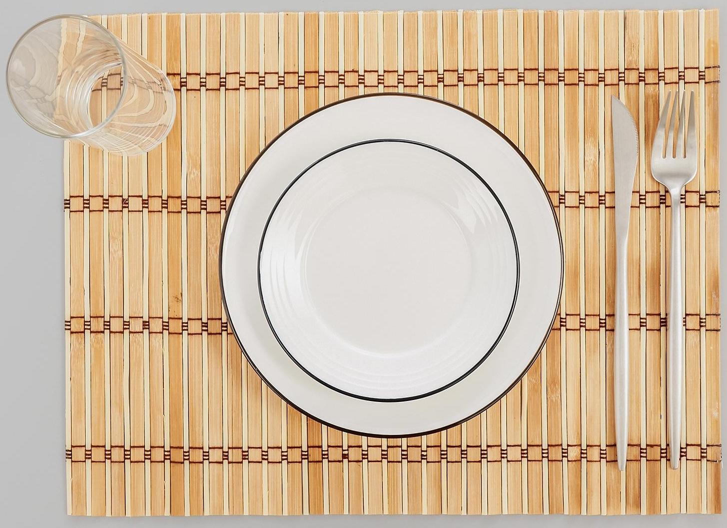 Салфетка сервировочная на стол «Свежая соломка», 41,5×30 см