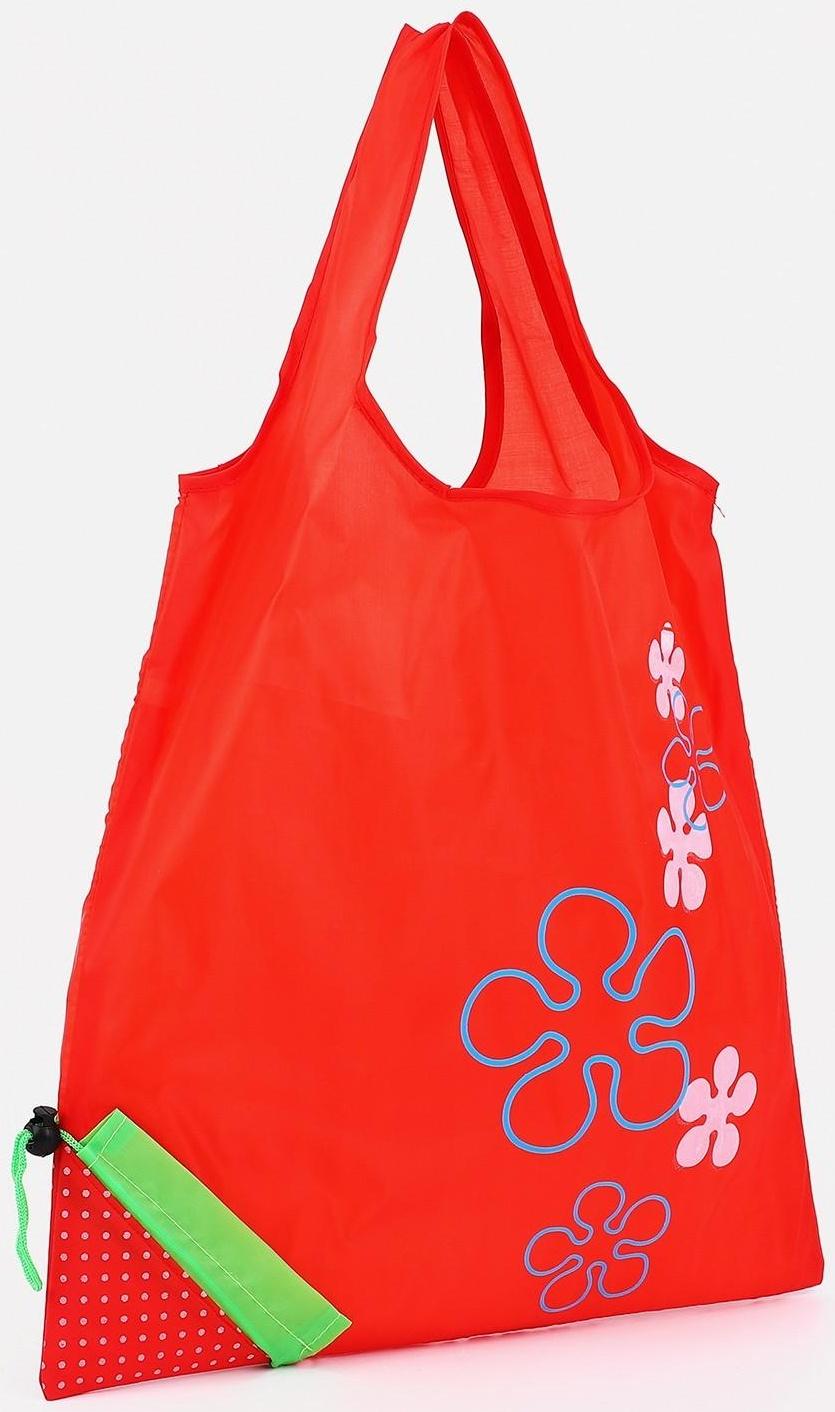 Сумка складная без застёжки, цвет МИКС