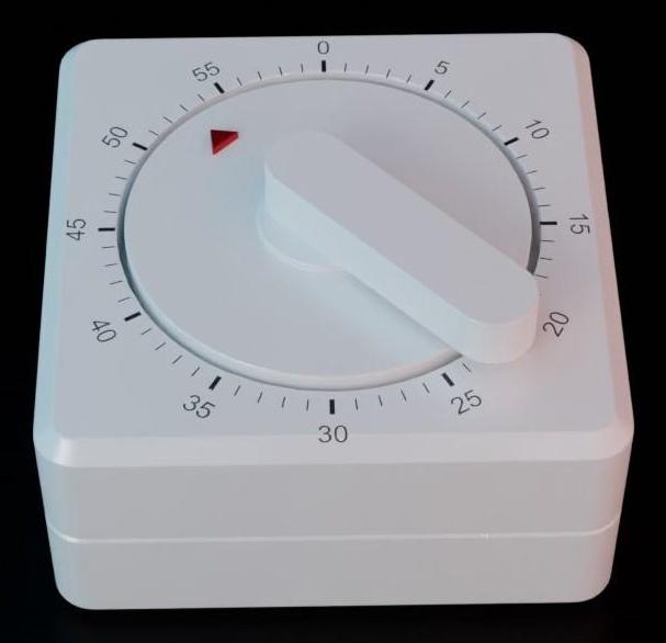 Кухонный таймер «Белый», механический