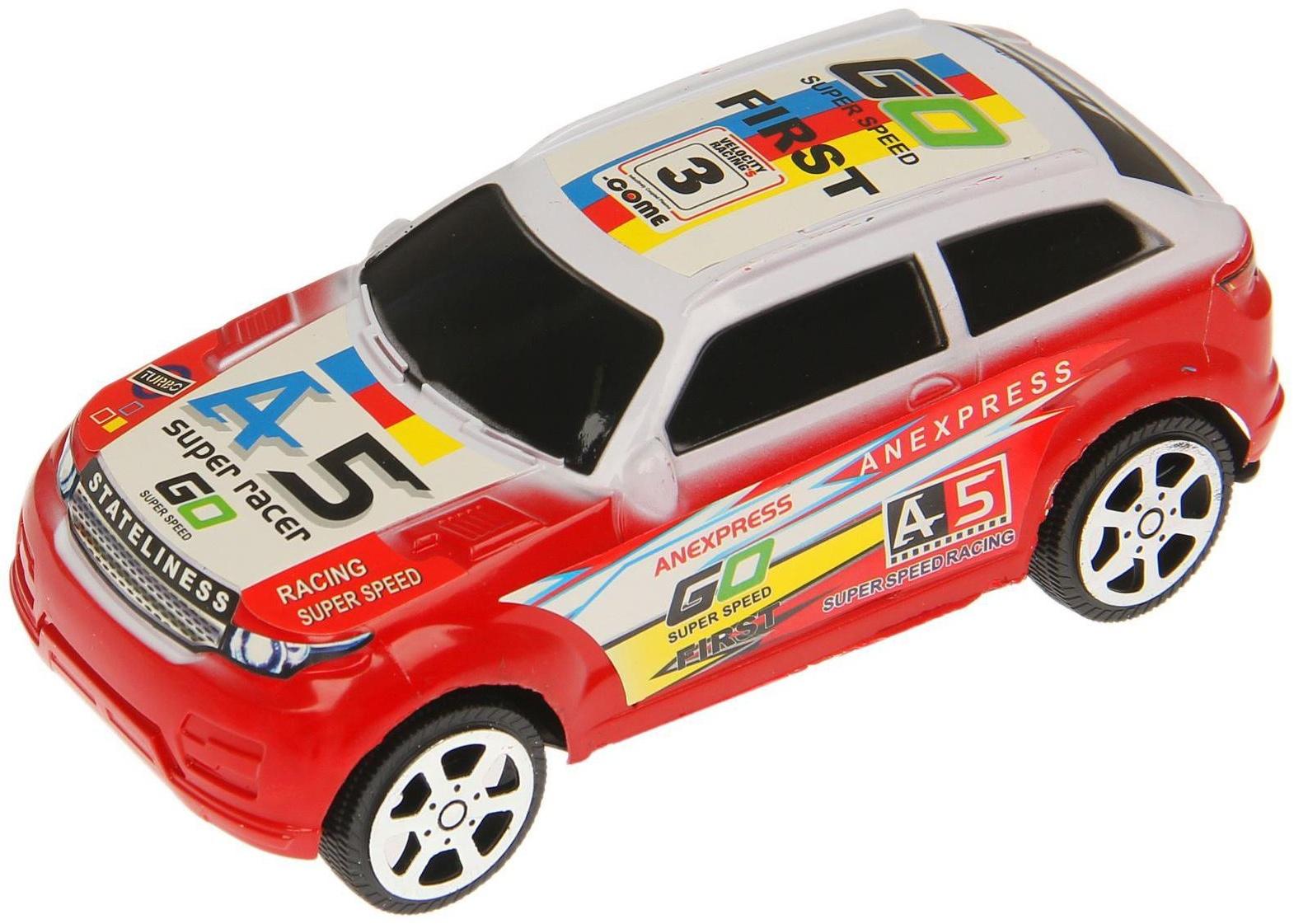 Машина инерционная «Гонка», цвета МИКС