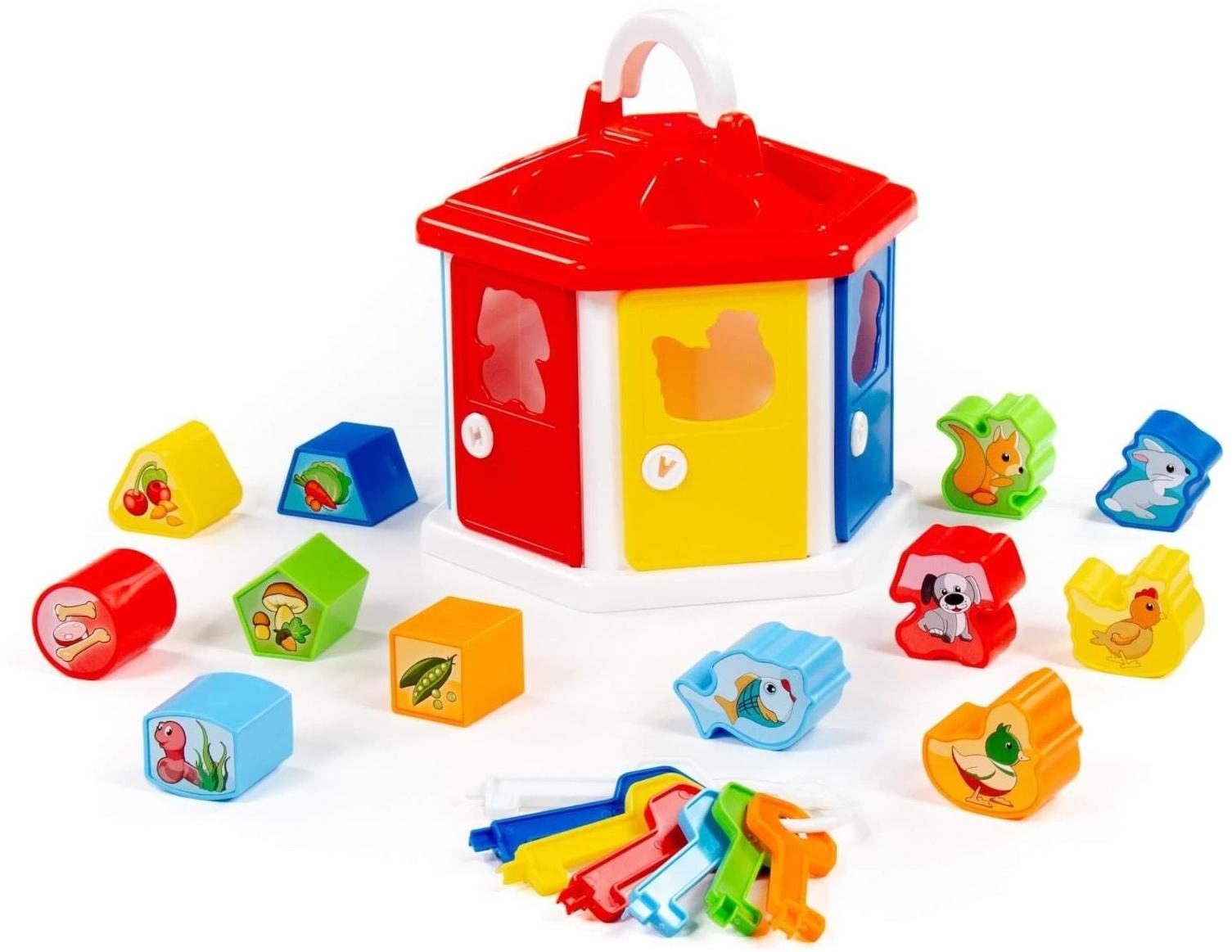 Развивающая игрушка «Логический домик» с сортером