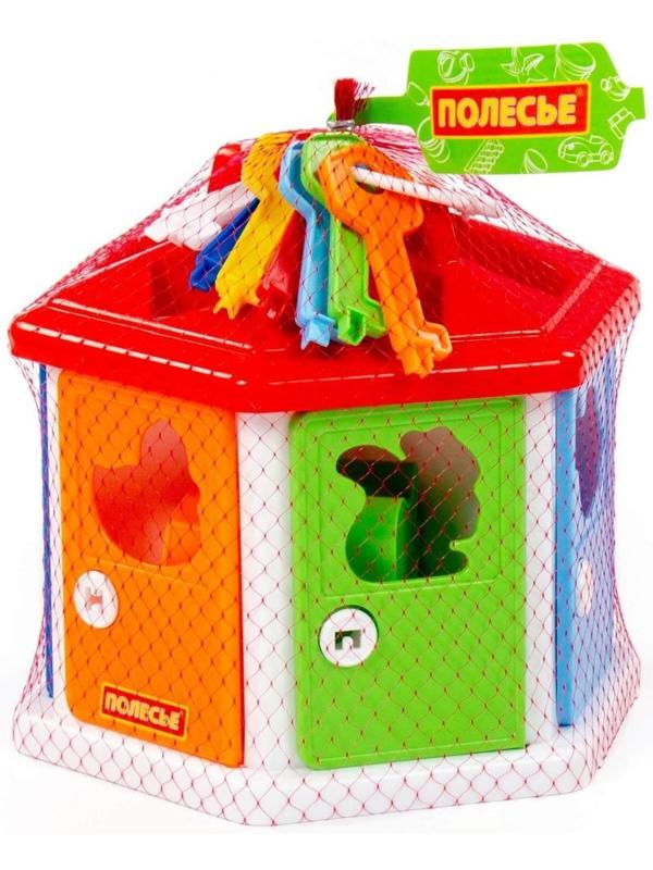 Развивающая игрушка «Логический домик» с сортером