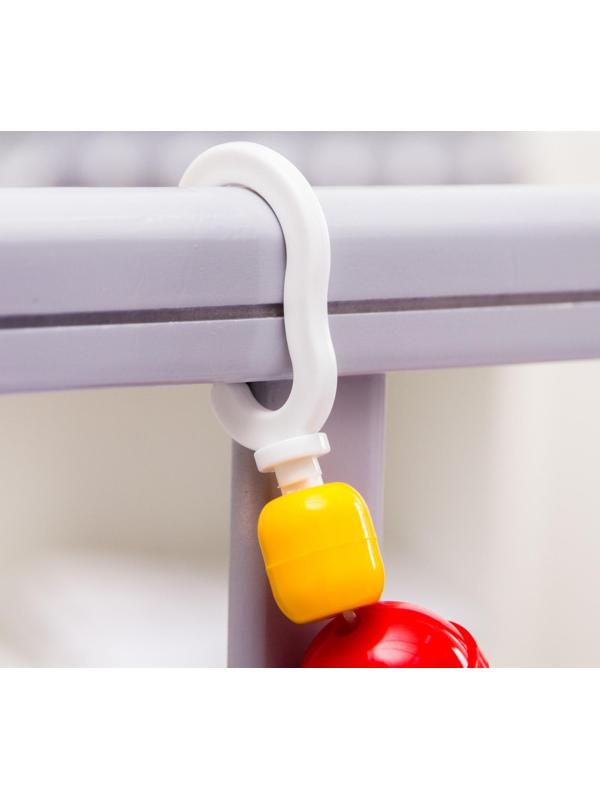 Растяжка на коляску/кроватку «Веселый зоопарк», цвет МИКС, р-р 49-77